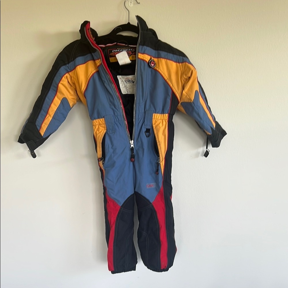 Obermeyer Kids Jacket - Blue, Yellow, Red, Black